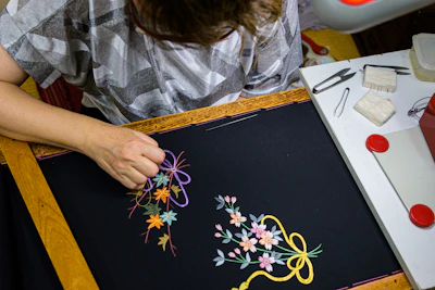 一針に込めた伝統──江戸刺繍を継いだ姉��妹の挑戦：高橋刺繍店