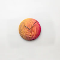 ひととせ Wall clock wood