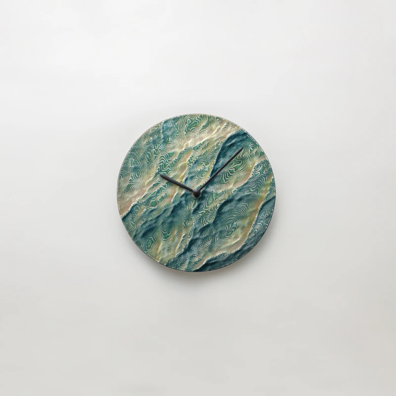 ひととせ Wall clock aluminum