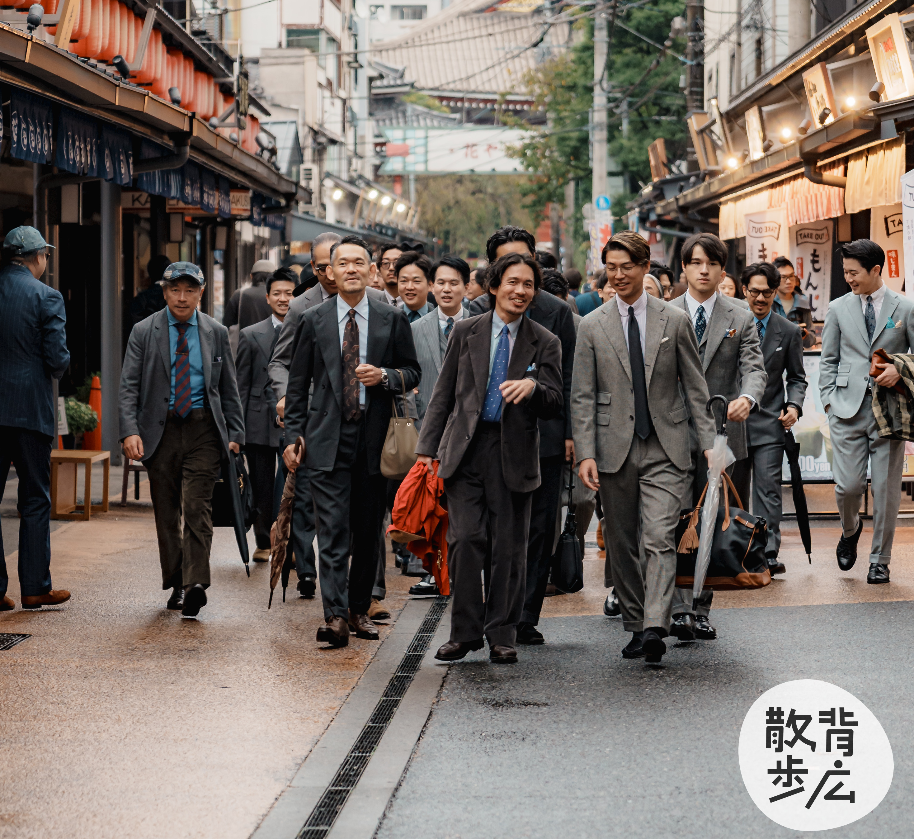 歩こう様 メンズドレス系が好きな人たちのオフ会「背広散歩」：主催者が込めた