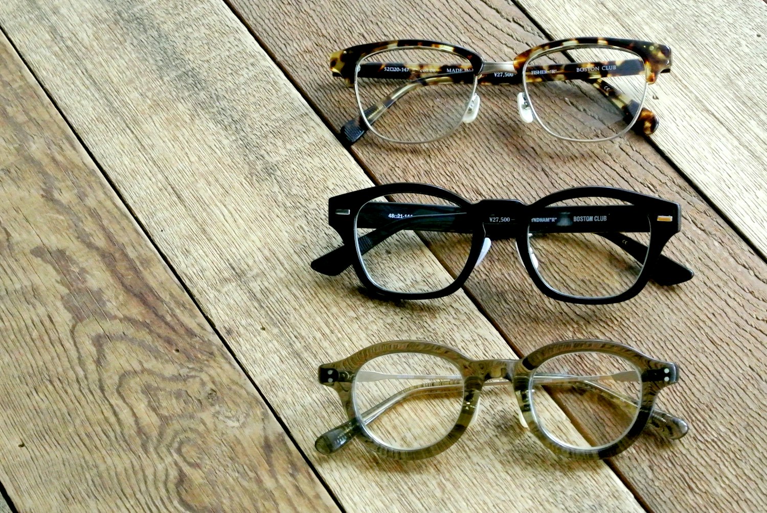 鯖江クオリティ に裏付けられた クラシックでファッショナブルな Boston Club の魅力 Fashion Tech News
