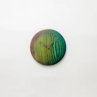 ひととせ Wall clock wood