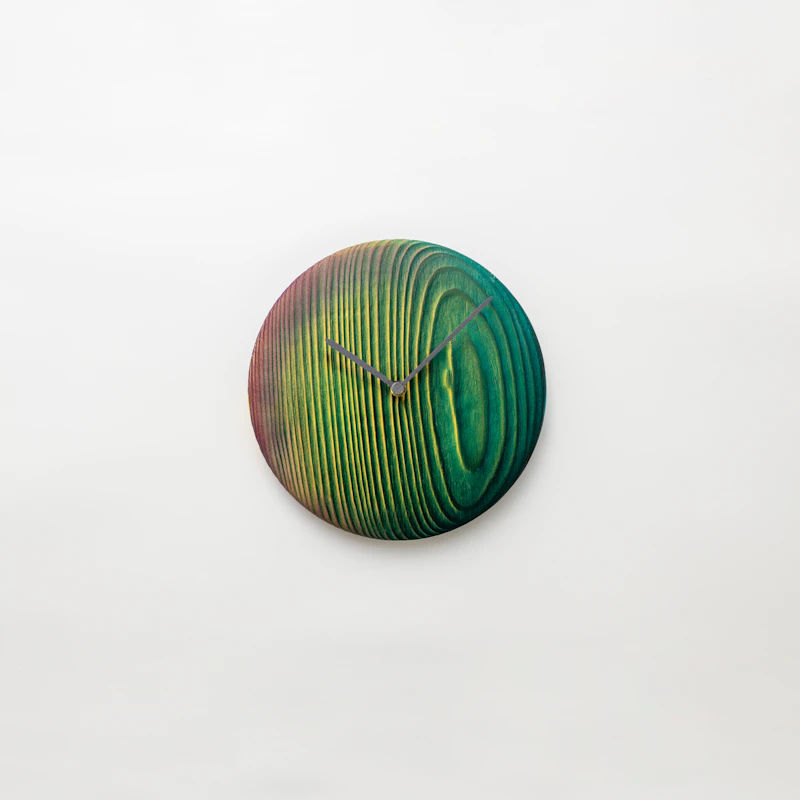 ひととせ Wall clock wood