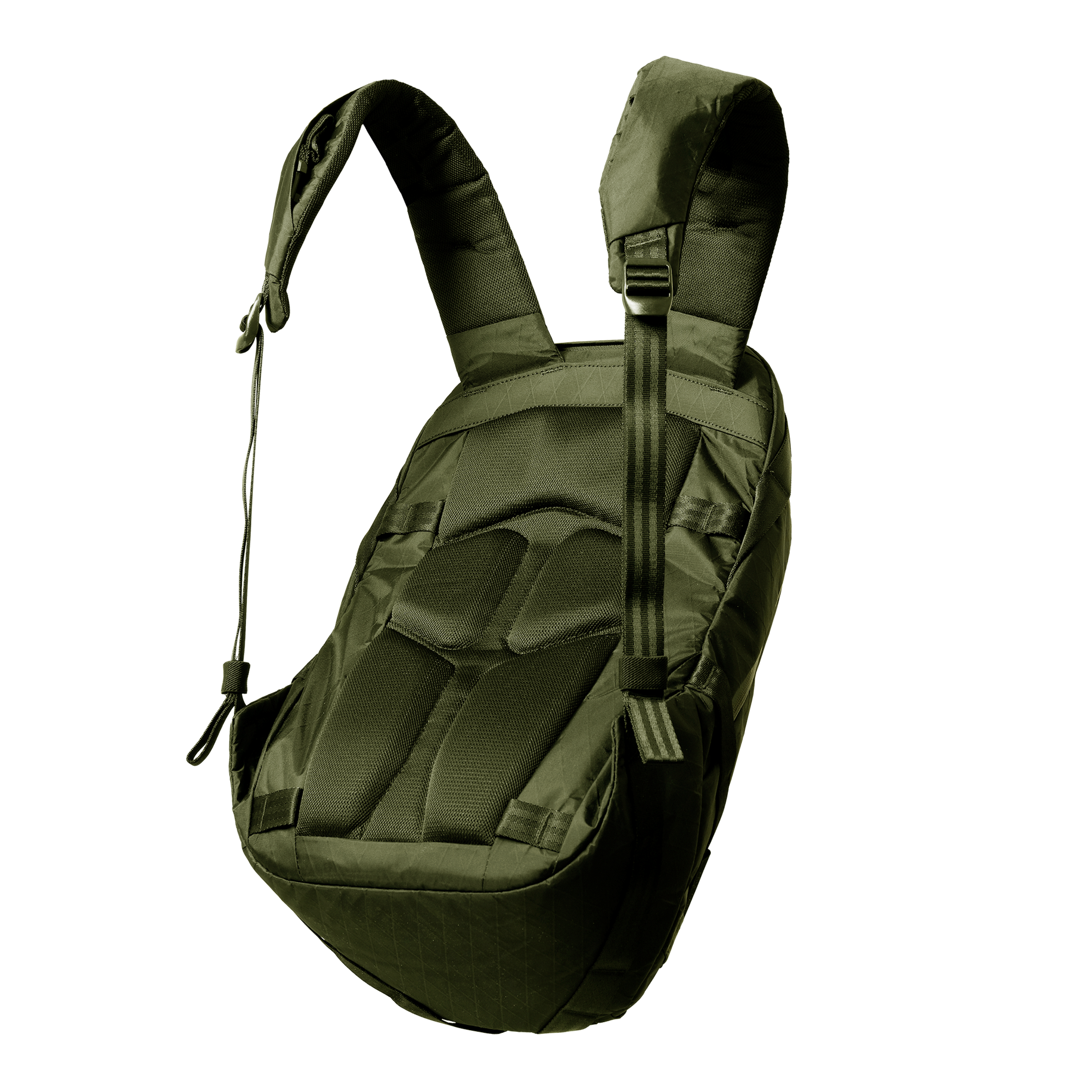 背面には厚めのクッションが配置され、均一に負荷がかかる設計