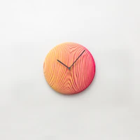 ひととせ Wall clock wood