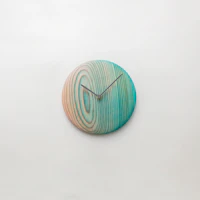 ひととせ Wall clock wood