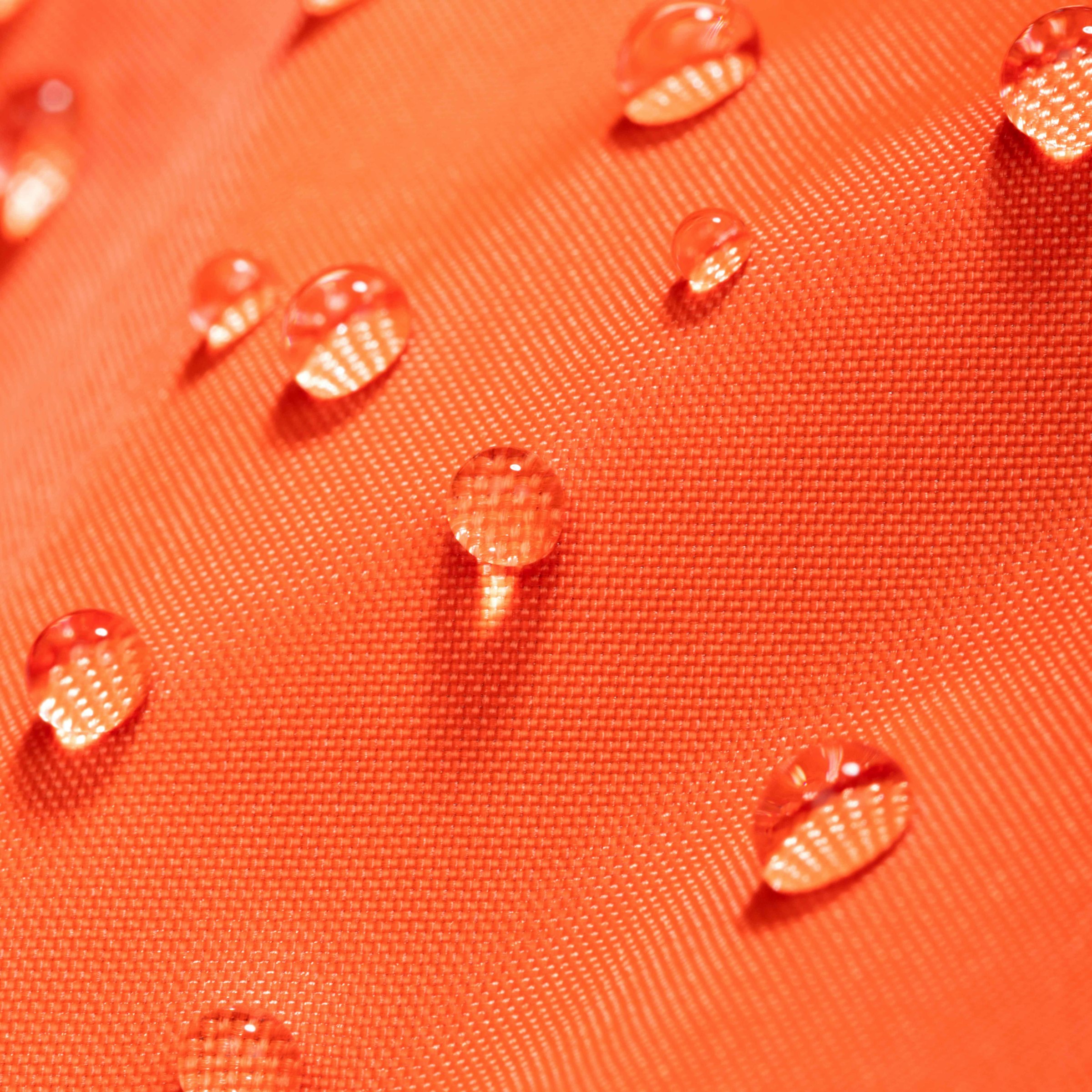 Environmentally considerate PFC-free water-repellent fabric is used throughout