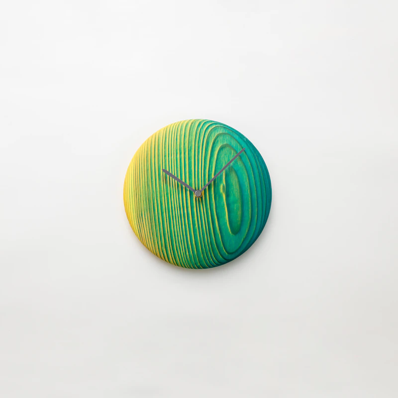 ひととせ Wall clock wood