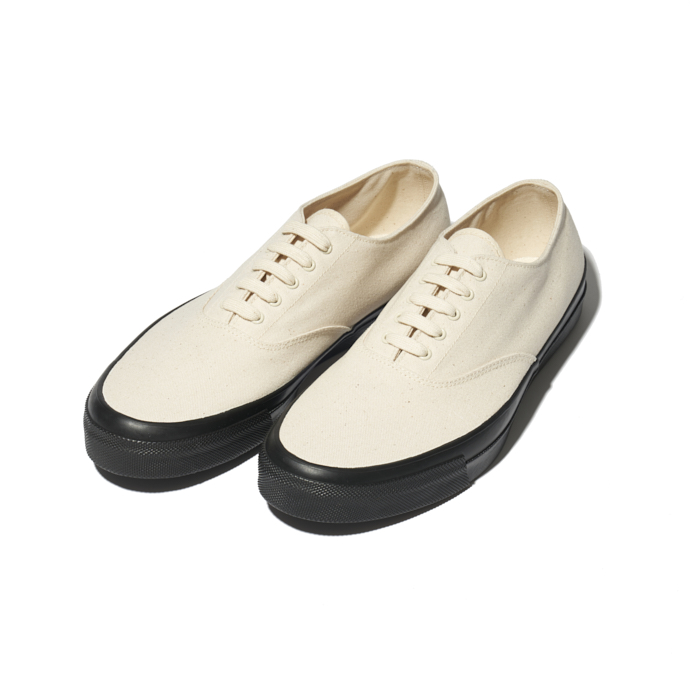 Wakouwa by Anatomica Navy Cotton Canvas Oxford Trainers