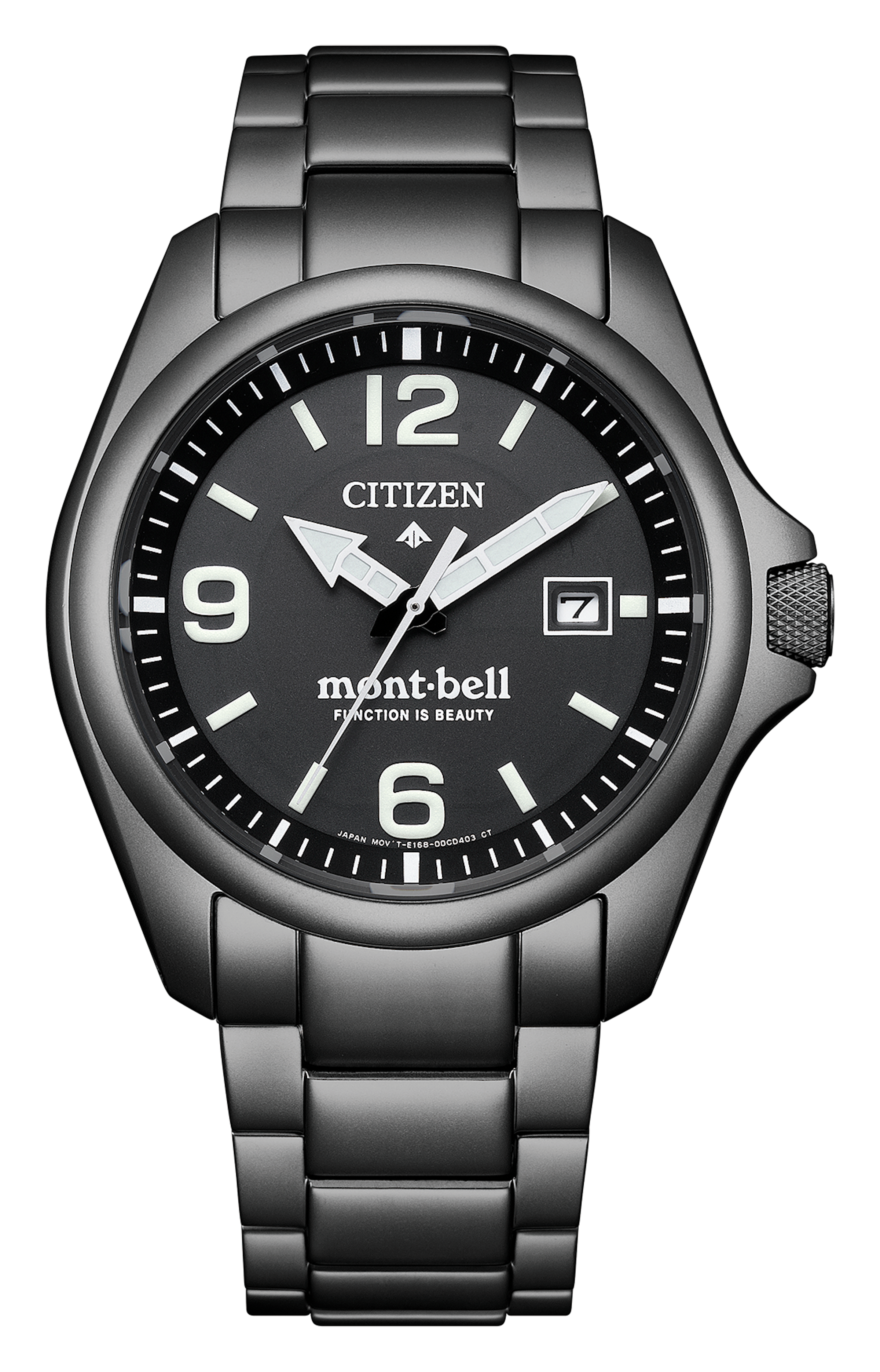 待望の第5弾モデル「シチズン プロマスター × モンベル コラボレーションモデル」 「BN0245-58E」 600本限定、20気圧防水、径40.8mm。99,000円（税込）