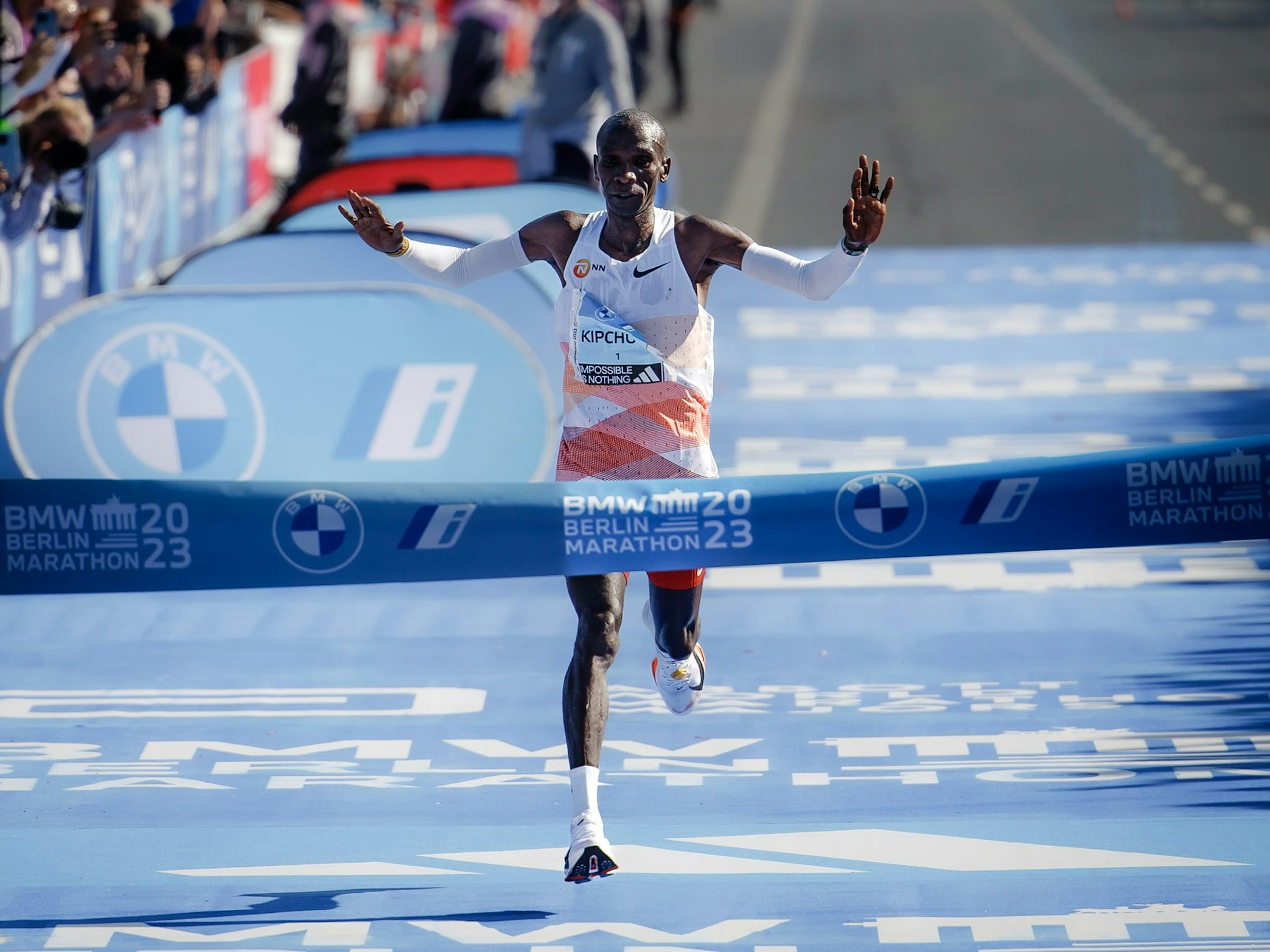Kipchoge, who won the Berlin Marathon in September last year wearing a prototype of the AlphaFly 3