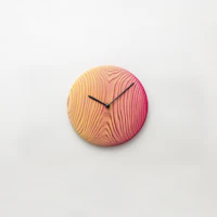 ひととせ Wall clock wood