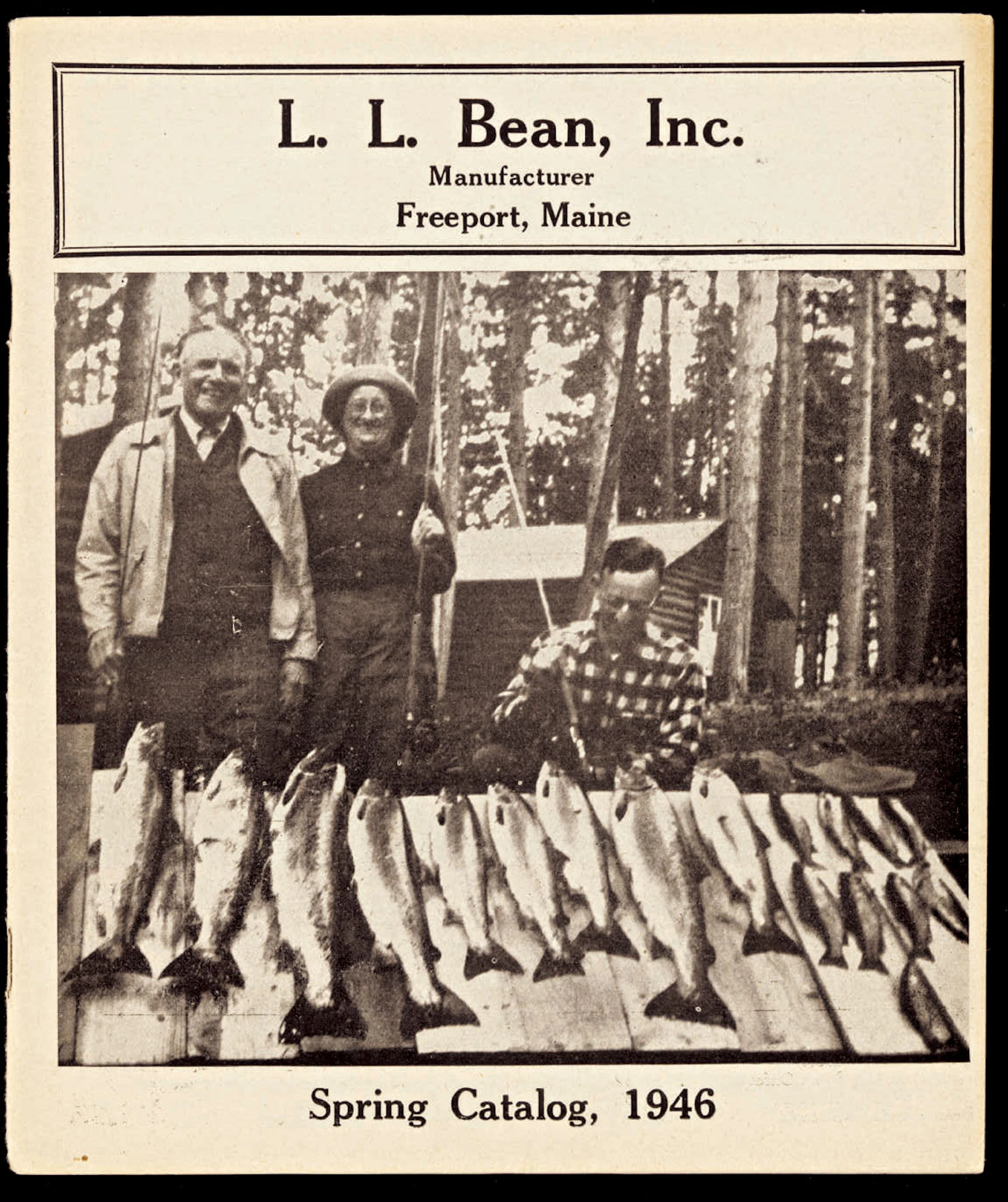 1946 Catalog. This year, an article about L.L.Bean was featured in America's "Saturday Evening Post," resulting in approximately 19,000 inquiries.