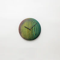 ひととせ Wall clock wood