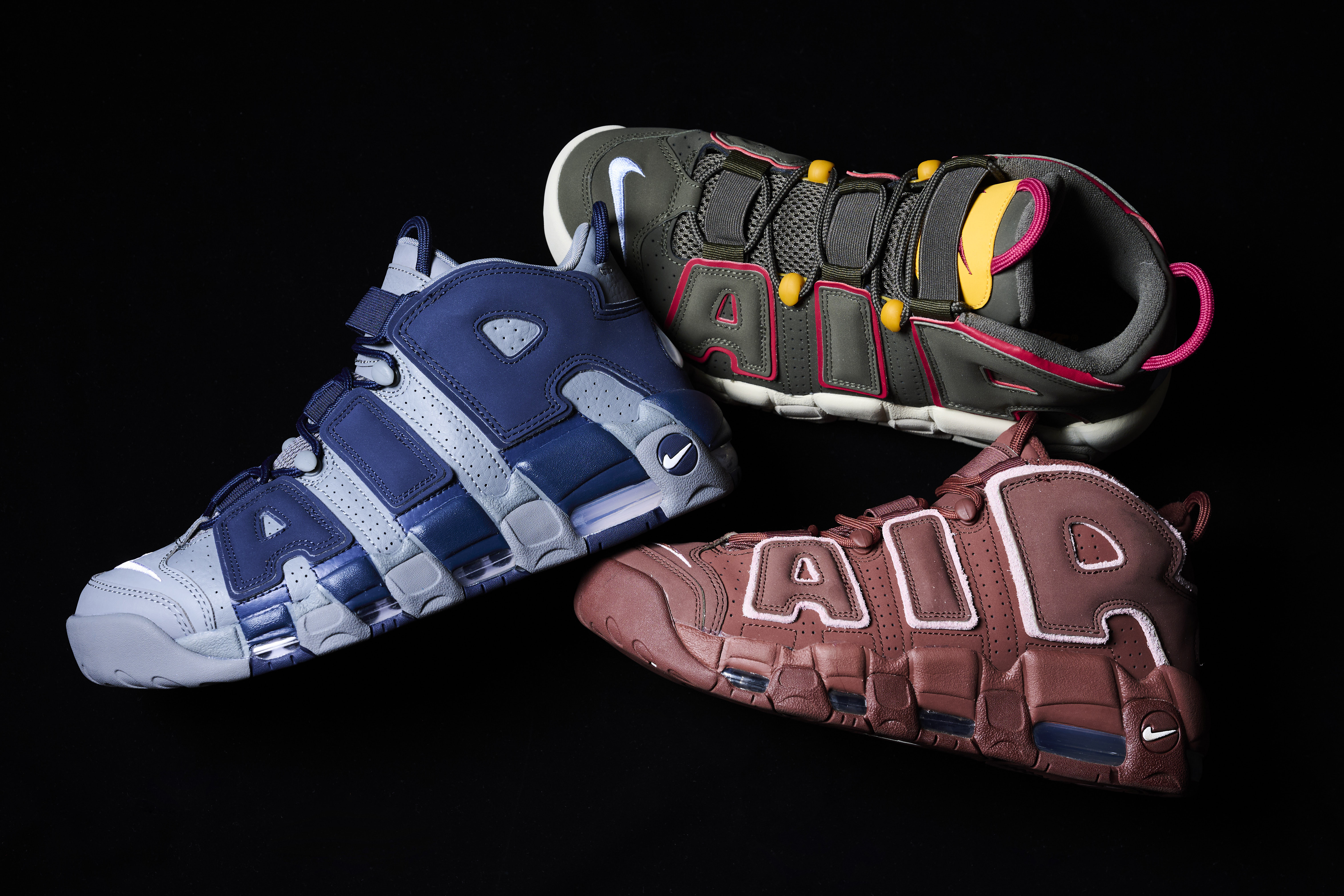 新品 NIKE AIR MORE UPTEMPO (GS) モアアップテンポ G-DRAGONが火付け役、NIKE「AIR MORE UP TEMPO（エア モア アップ
