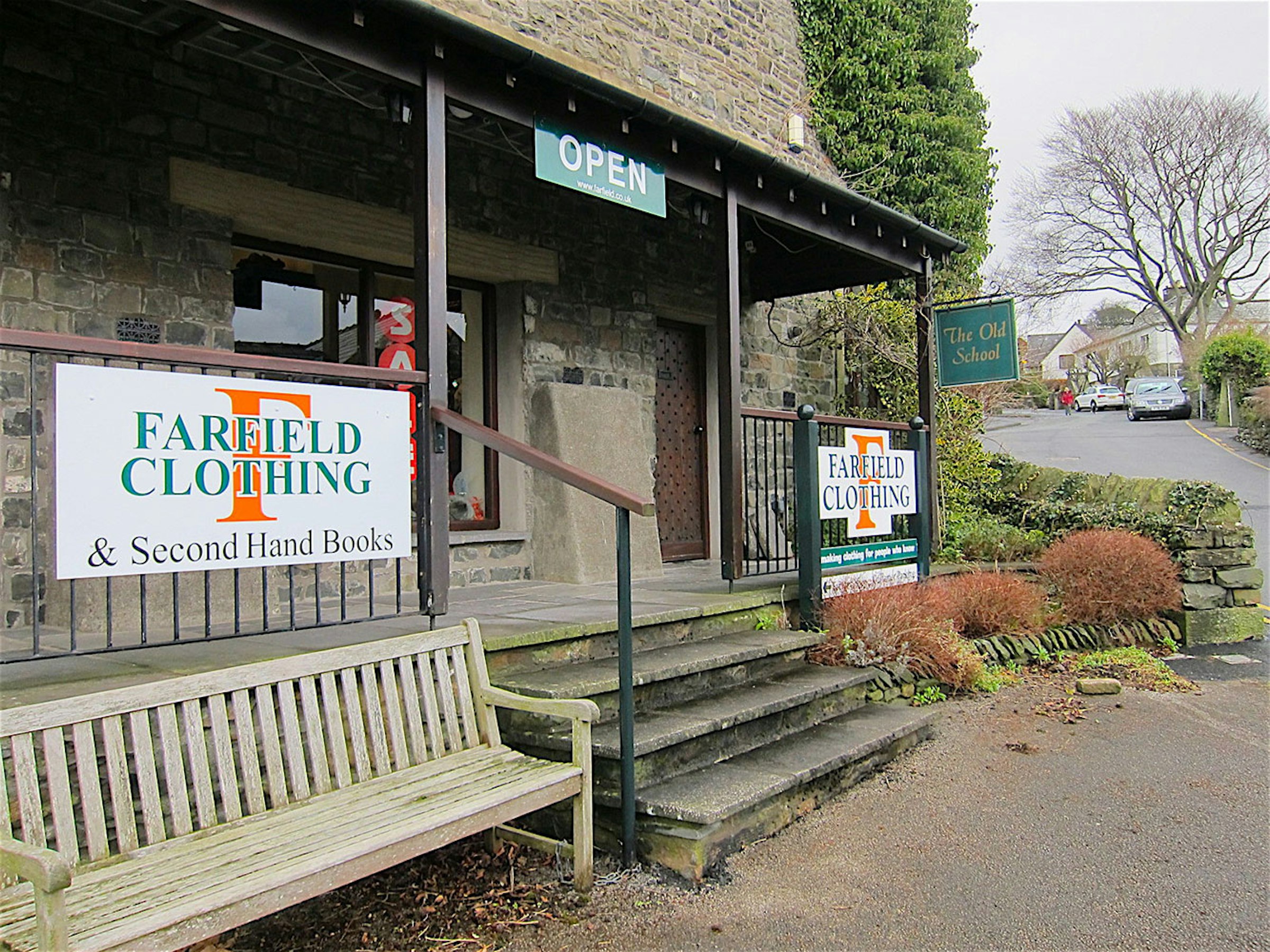 ショップとオフィスの両方を兼ねている