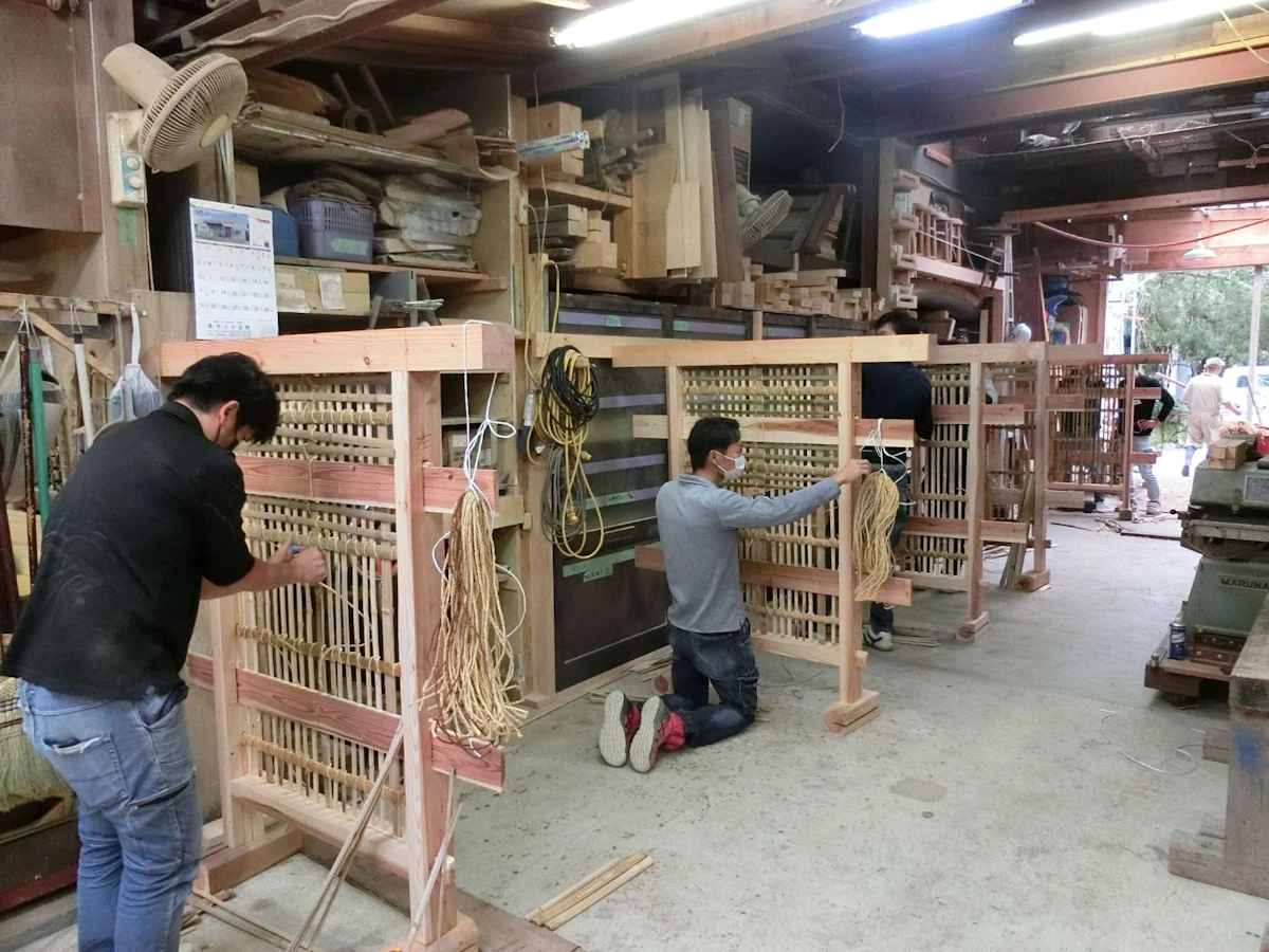 町家大工塾の様子