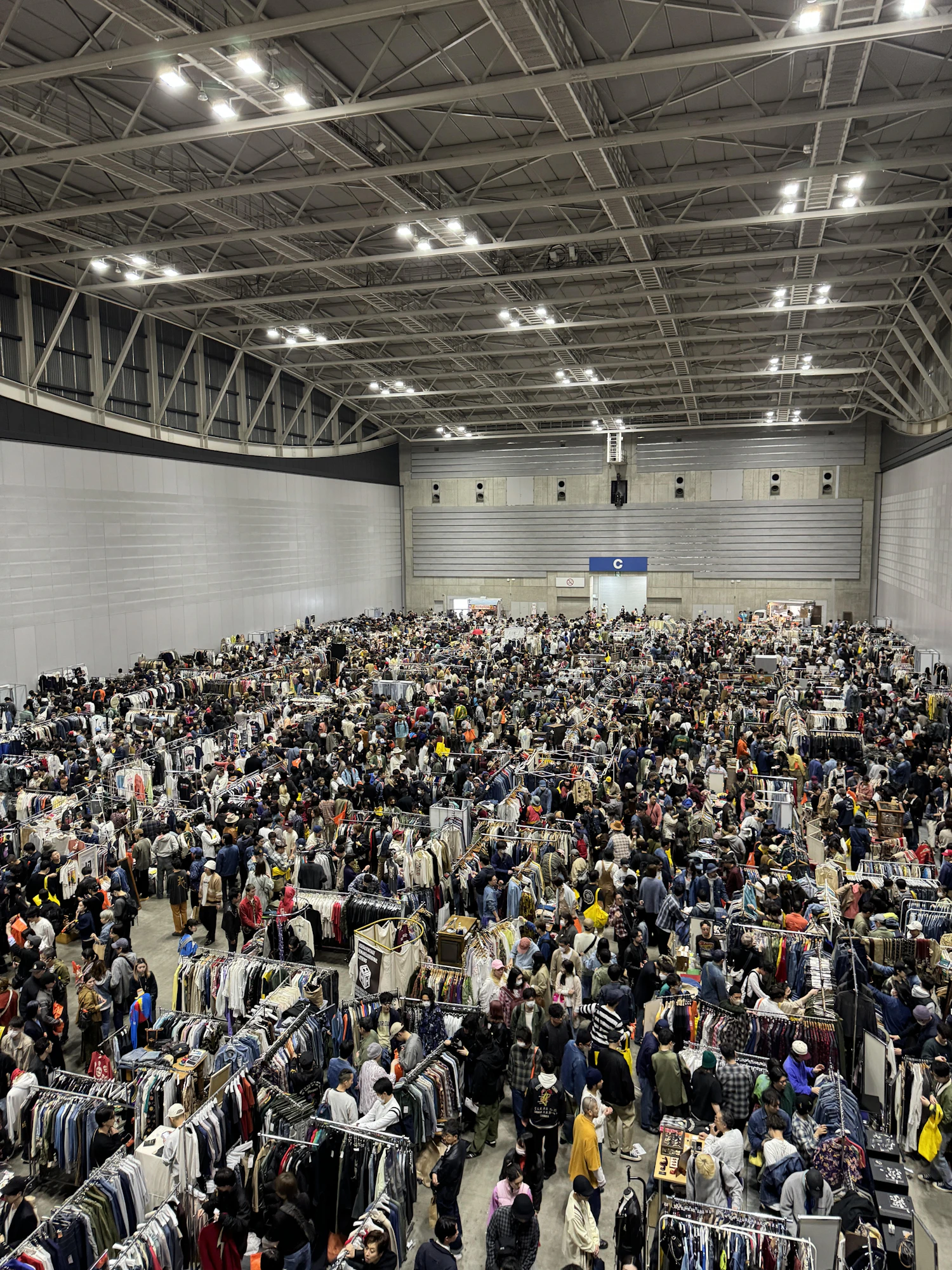 Scenes from the event at Pacifico Yokohama