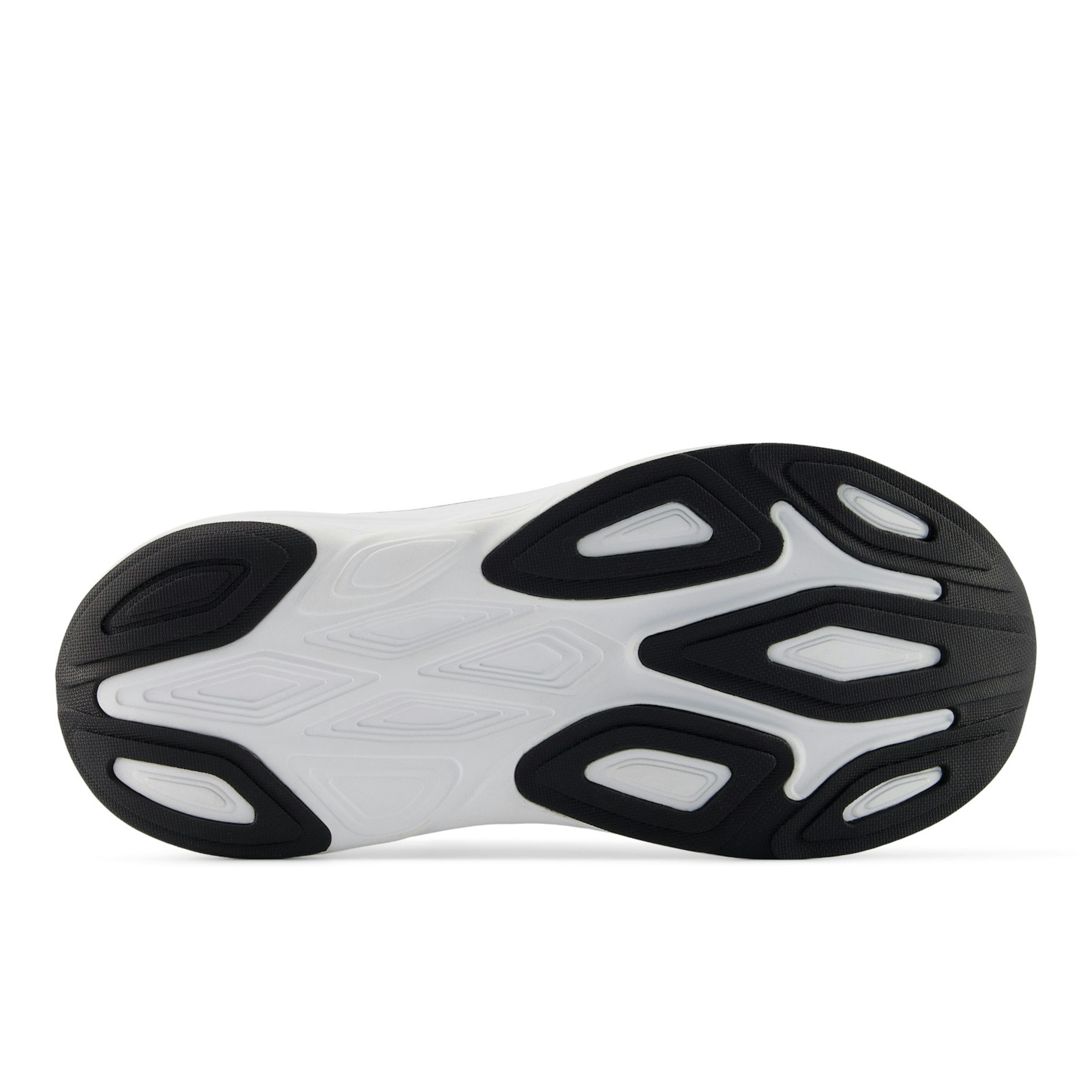 重心移動をガイドする役割も果たしているアウトソールパターン