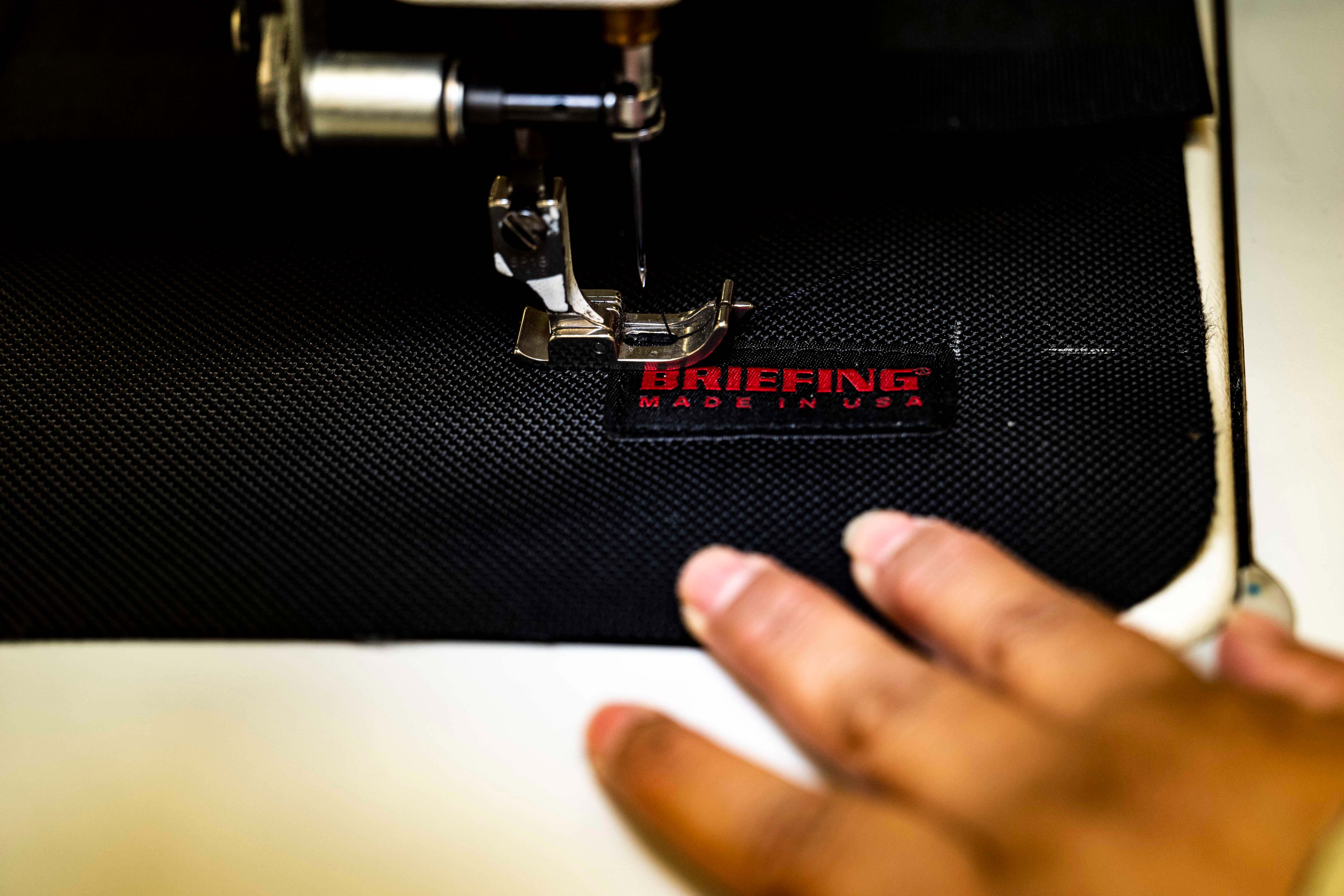 Bag Brand 'BRIEFING', Which Combines the Design of Militarism