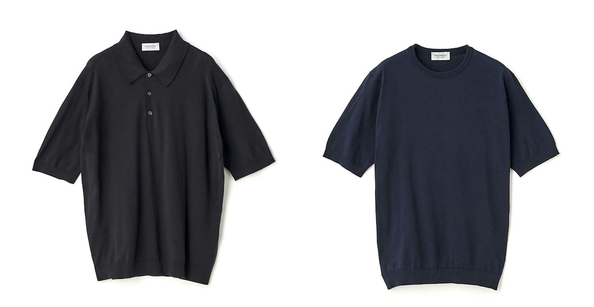シーアイランドコットン」で編まれた「JOHN SMEDLEY（ジョン 