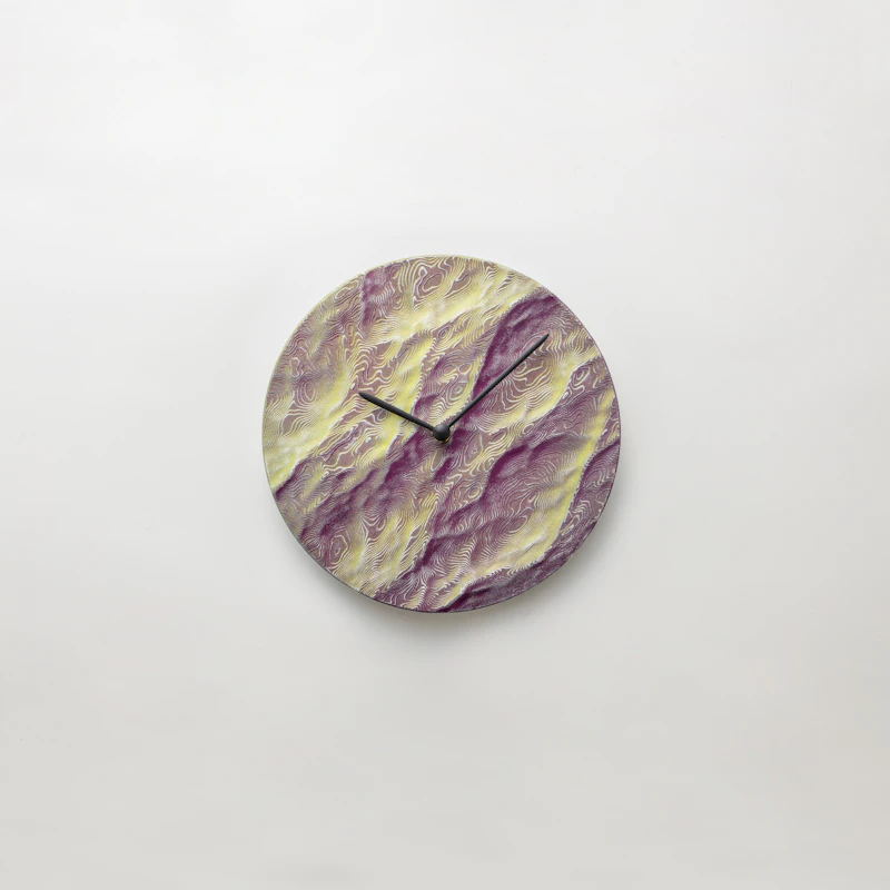 ひととせ Wall clock aluminum