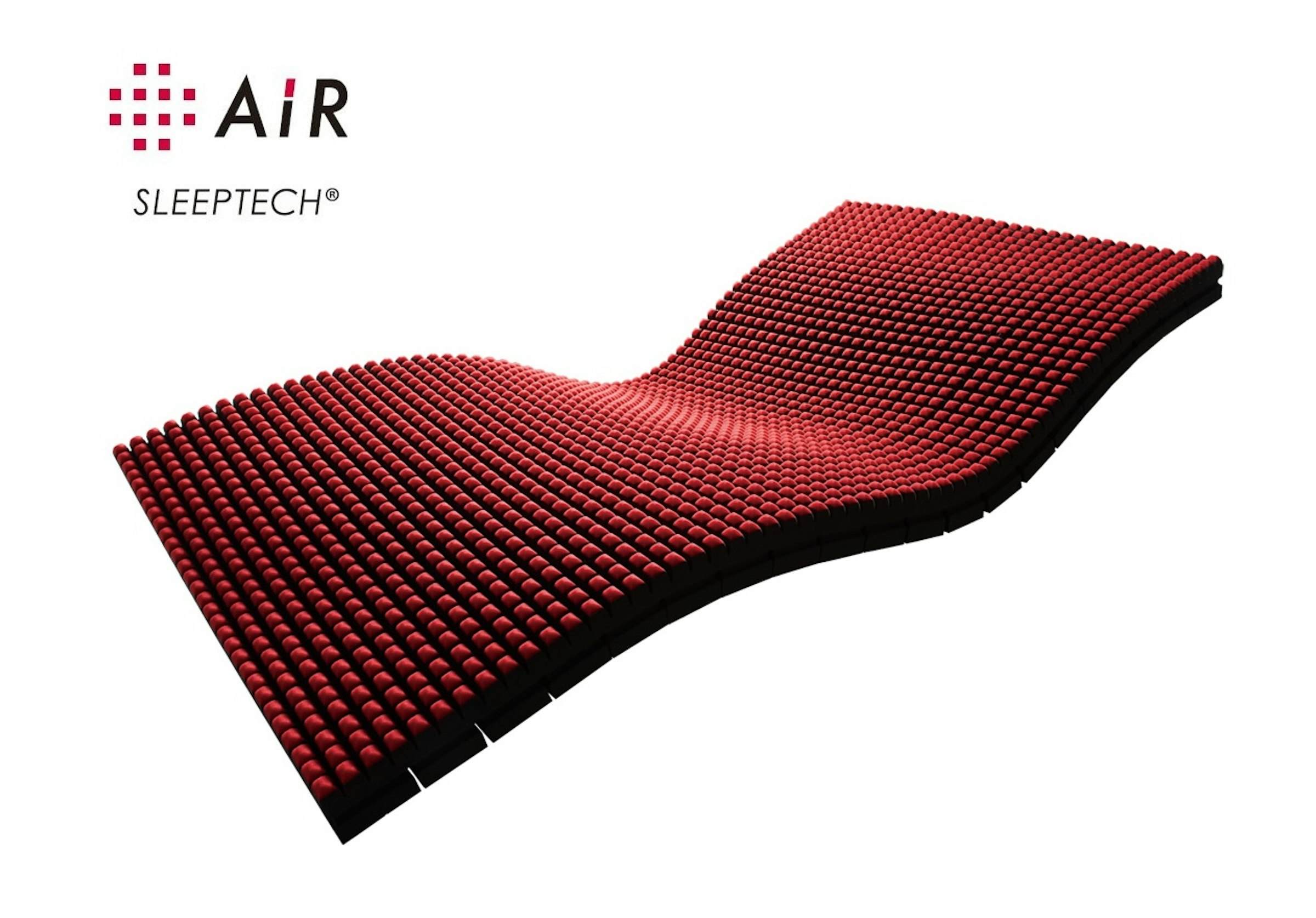 「AiR（エアー）」シリーズは、特殊立体構造で体圧を分散させ、快適な睡眠をサポートする