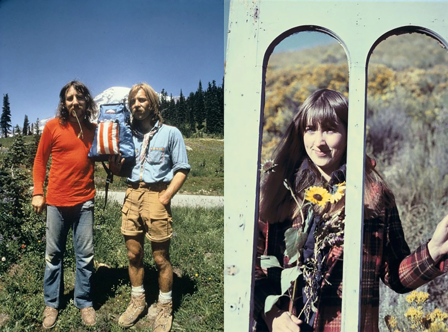 写真左　向かって左からマレー氏、スキップ氏<br>写真右　ジャン氏