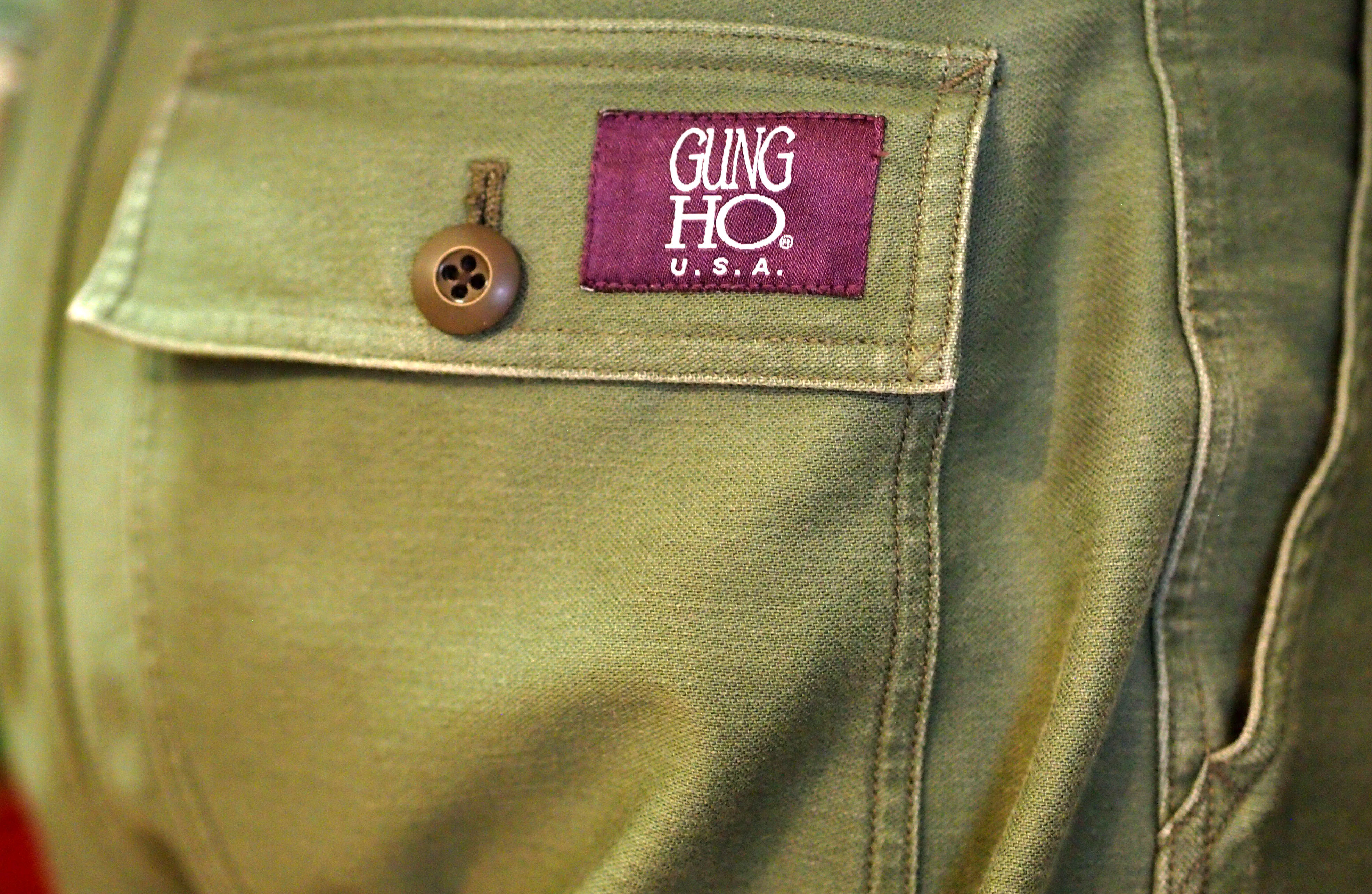 GUNG HO(USA)× Audienceビンテージカスタムミリタリーコート GUNG HO(USA)× Audienceビンテージカスタムミリタリーコート