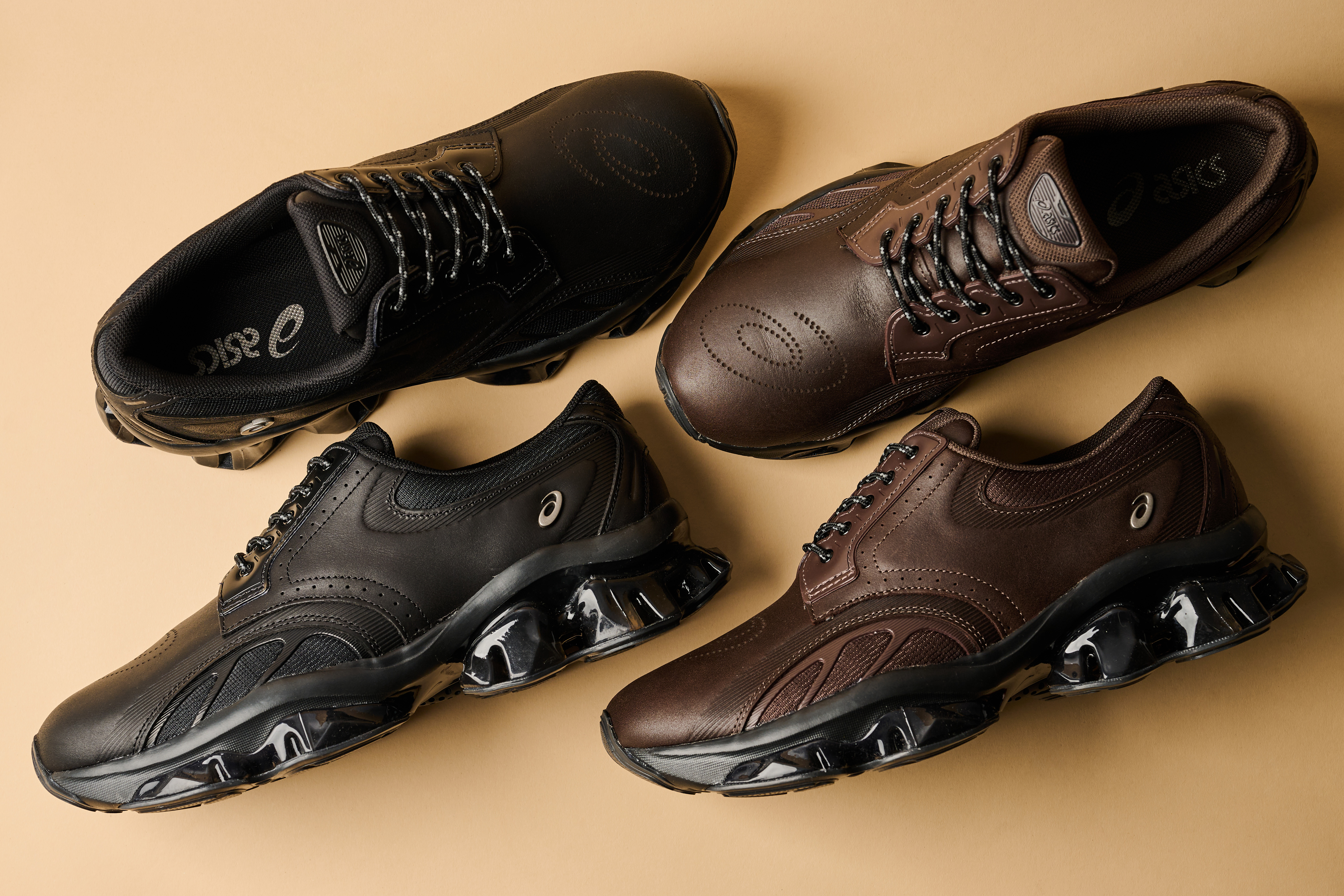 靴 ASICS SPORTSTYLE asics GEL-KINETIC SP 先進技術と革靴が融合した ASICS SportStyle（アシックススポーツ