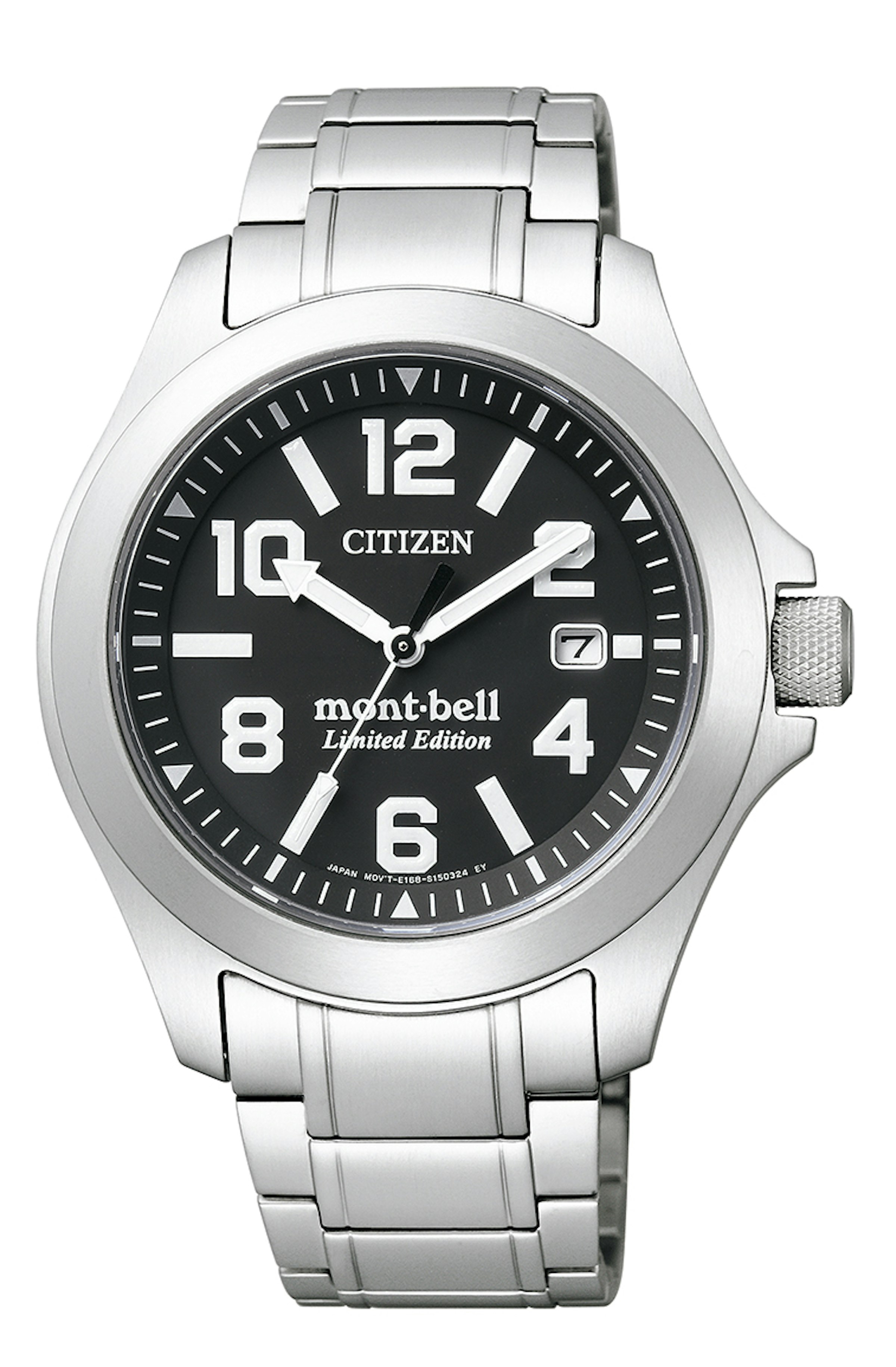 第1弾モデル「シチズン プロマスター × モンベル コラボレーションモデル」 「BN0111-54E」 20気圧防水、径39.75mm。完売