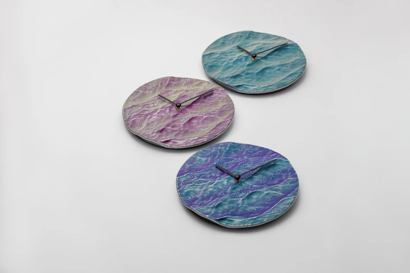 ひととせ Wall clock aluminum