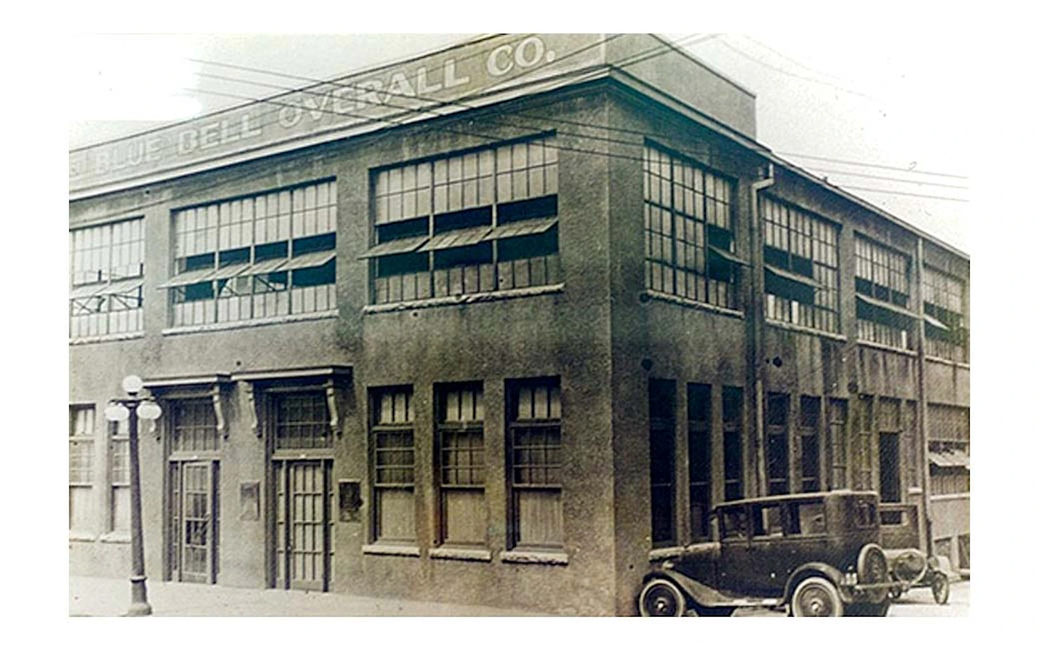 The company building during the BLUE BELL Era