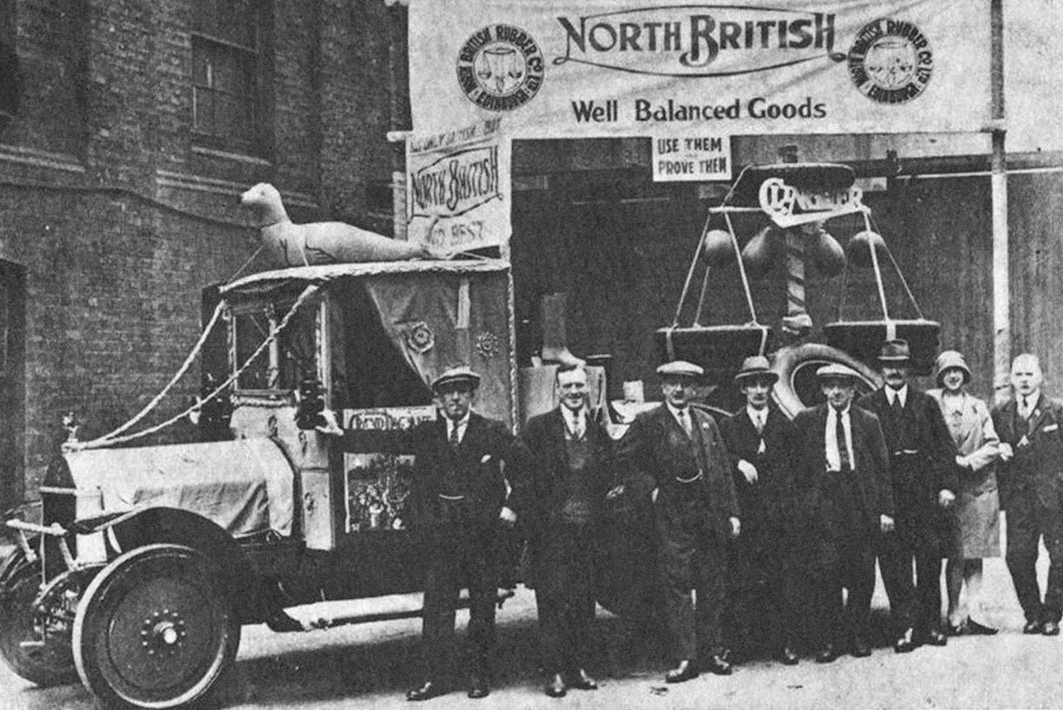 Photos from the North British Rubber Company era
