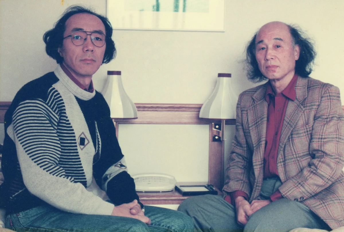師弟での記念撮影