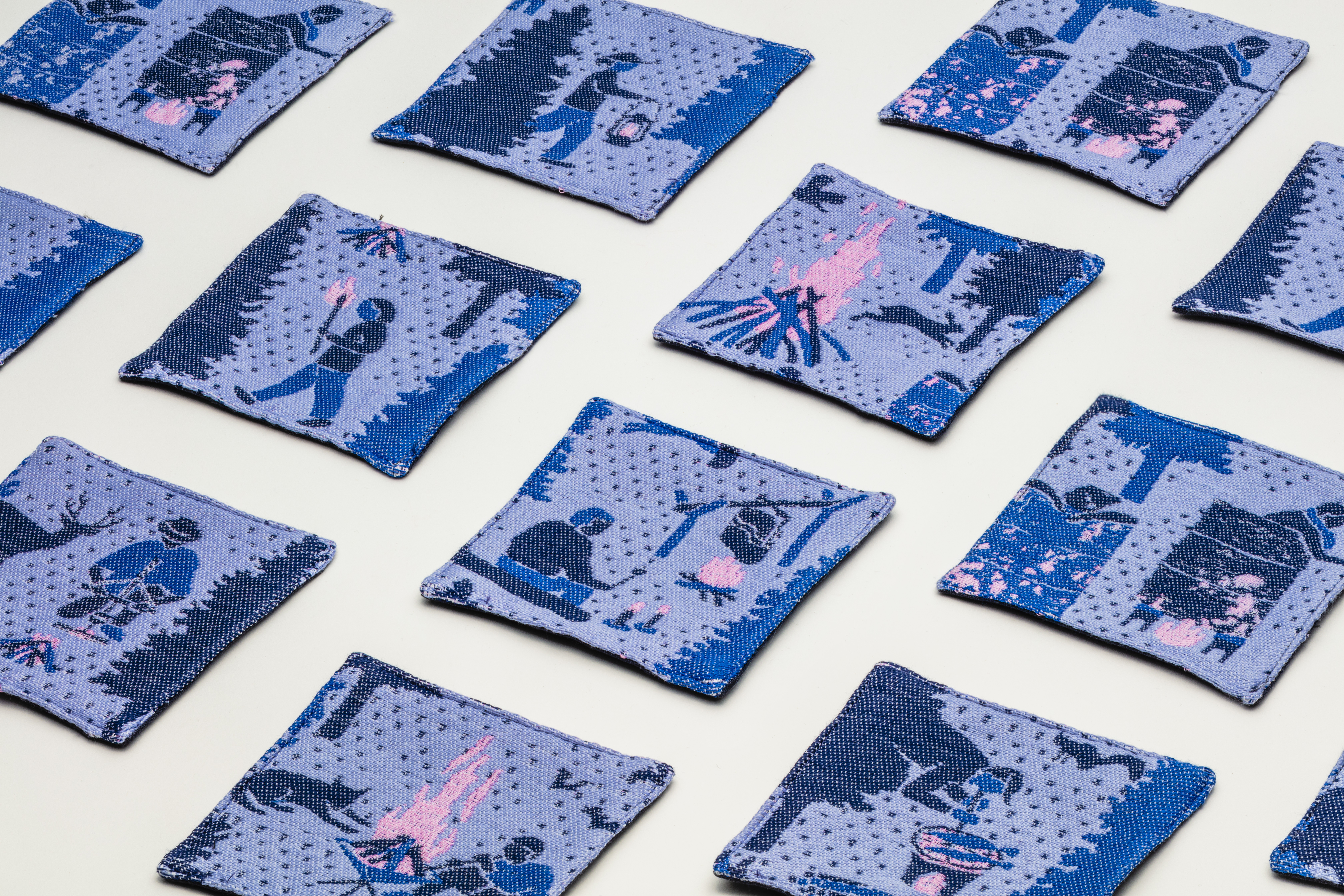 THERMO TEXTILE Series #01"camp" コースター