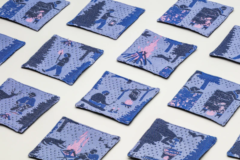 THERMO TEXTILE Series #01"camp" コースター