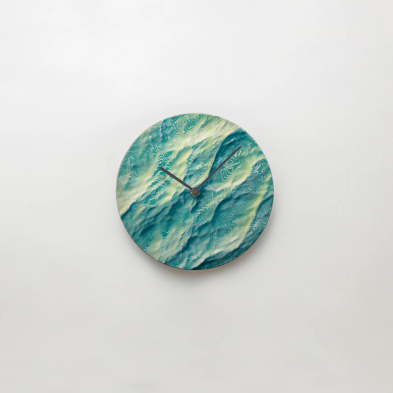 ひととせ Wall clock aluminum