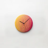 ひととせ Wall clock wood