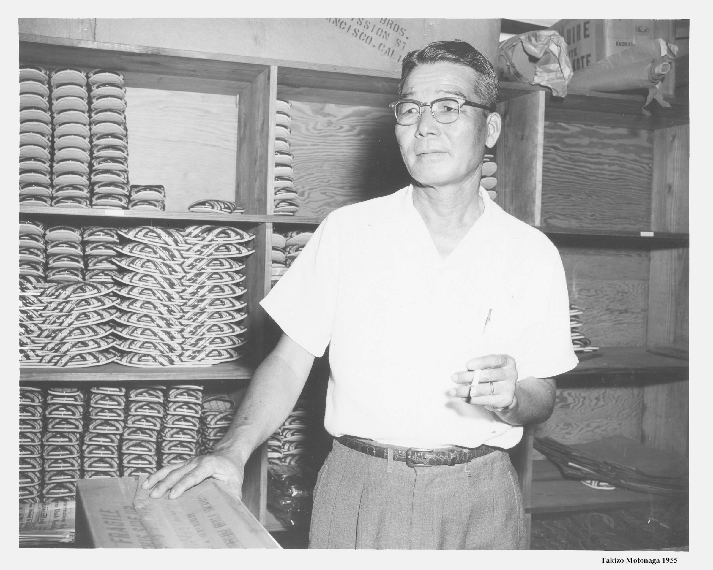 Founder Takizou Motonaga (from a 1955 photograph)