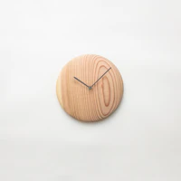 ひととせ Wall clock wood