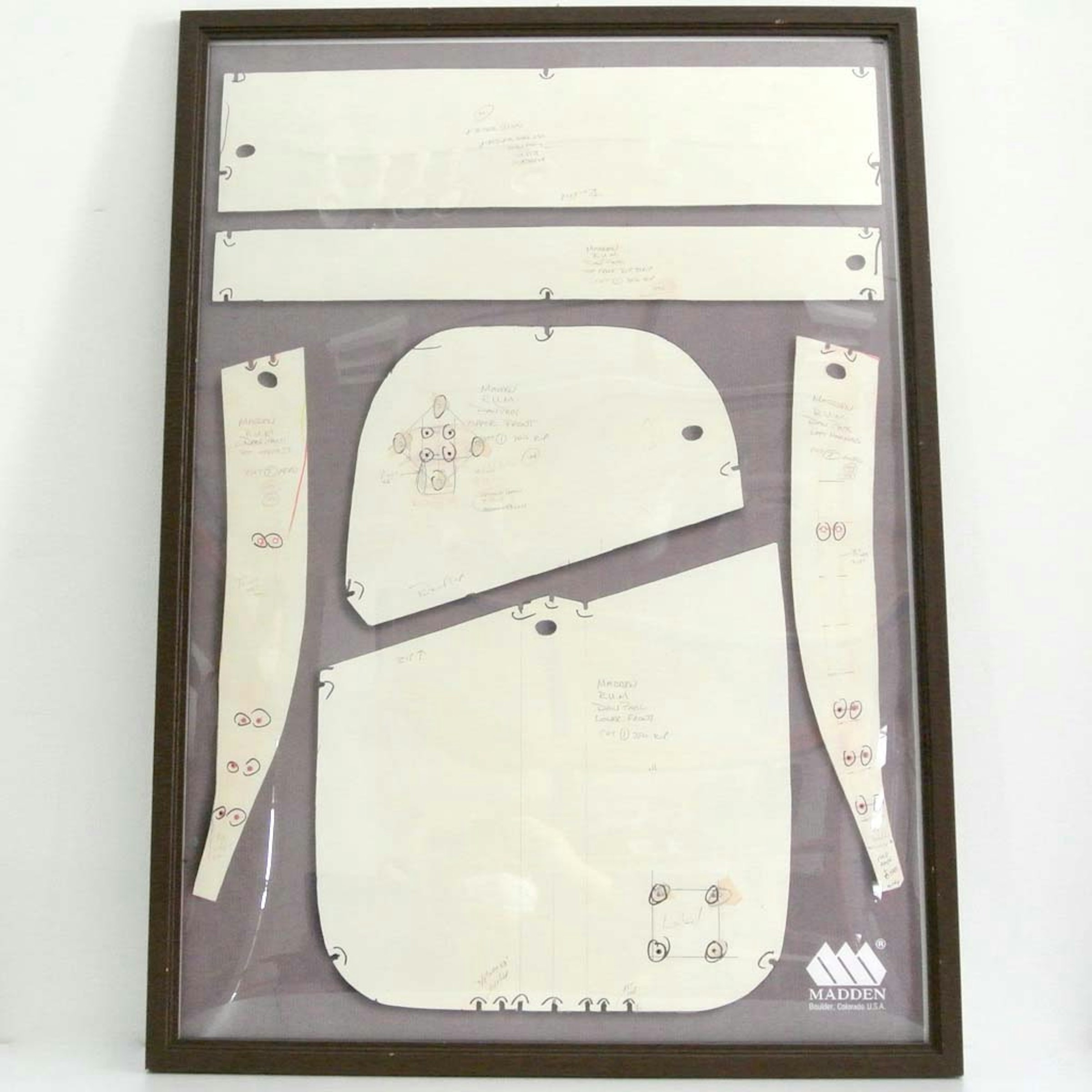 DAN'S PACKのオリジナルの型紙
