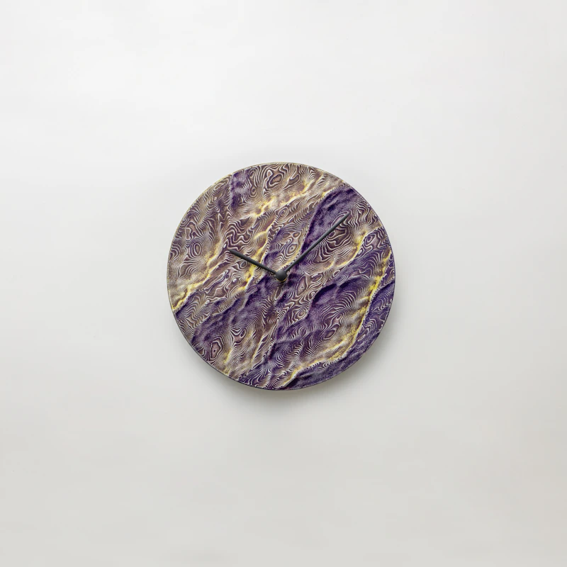 ひととせ Wall clock aluminum