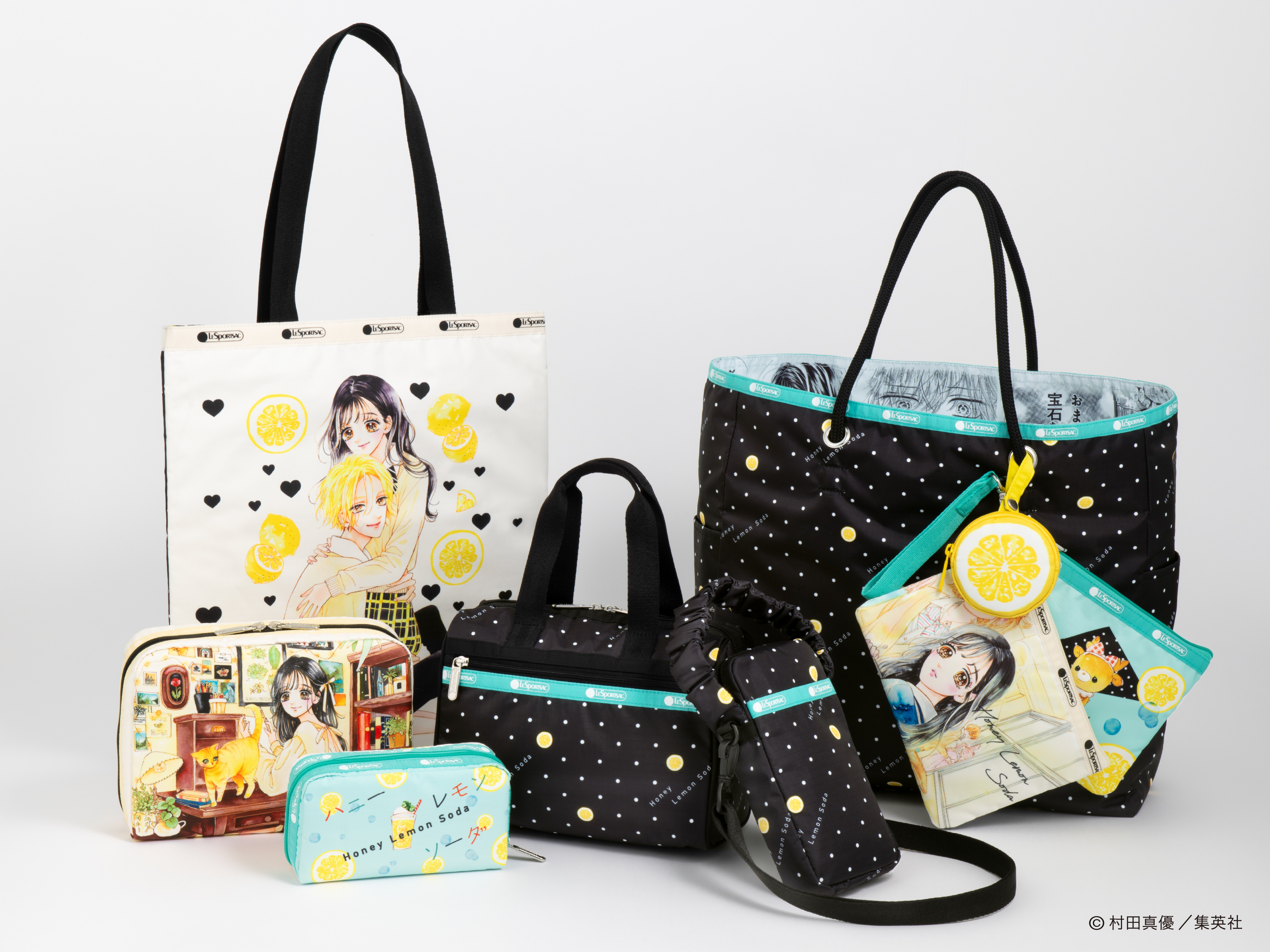 天ない」「GALS!」「ハニレモ」がバッグに！ LeSportsac