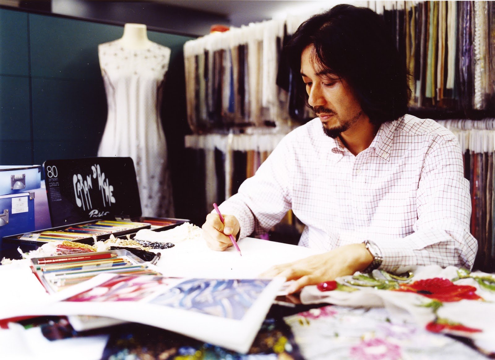 ✤(田川啓二)スパンコール刺繍のベアR 田川啓二) スパンコール刺繍のベアR インテリア小物 家具・インテリア