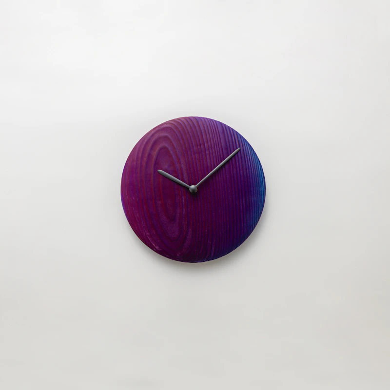 ひととせ Wall clock wood