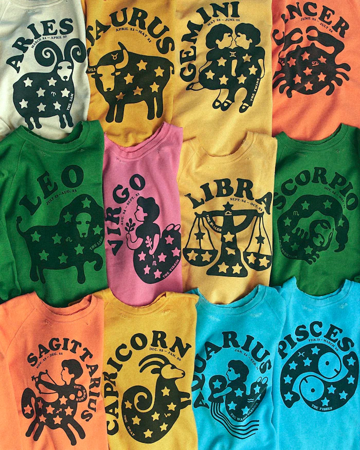 幻のスウェット「星座シリーズ」を、ネクサスセブンがモダンにリプロダクト！