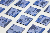 THERMO TEXTILE Series #01"camp" コースター