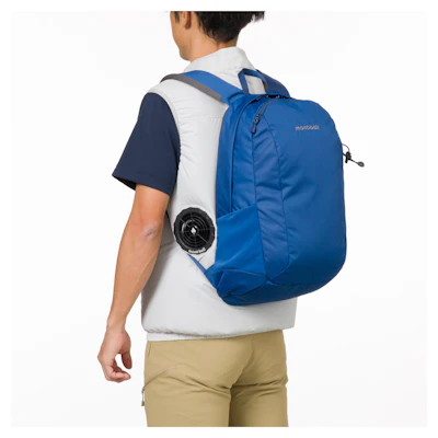 Usable with a Backpack: Montbell's Outdoor-Spec "Fan Blow Vest" Keeps You Cool