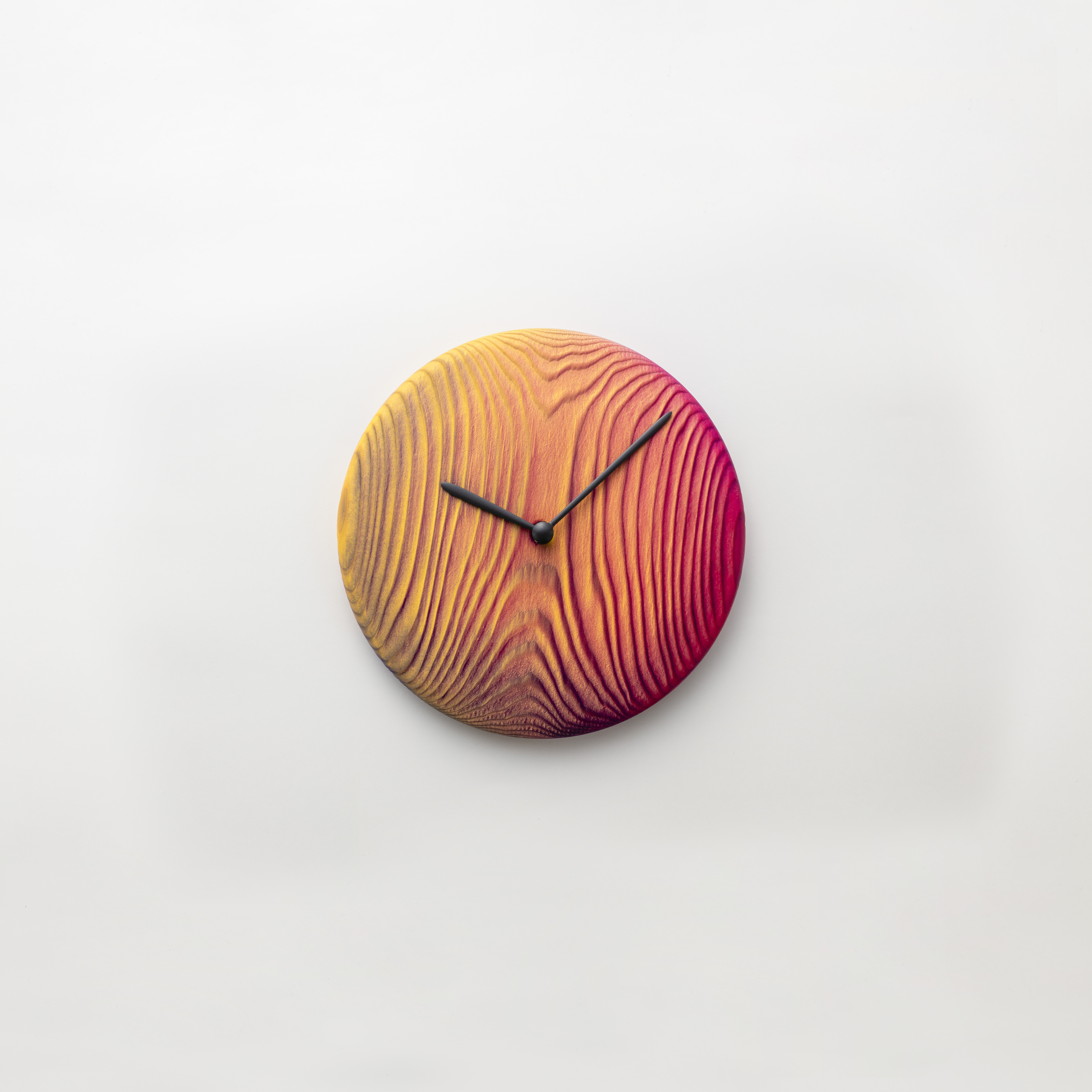 ひととせ Wall clock wood